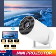 Mini Portable LED Projector For Android 11 5G Wifi Bluetooth Home Theater HDMI