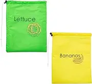 Drawstring Banana Preserving Bag - Odor-Preventing Storage Bag for Fruits and Vegetables