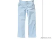 GYMBOREE Girls Light Blue Corduroy pull on Pants SIZE 12-18 MONTHS