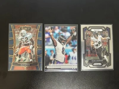 Ray Lewis Baltimore Ravens (3 Card Lot)