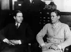 Richard Loeb Nathan Leopold were charged 1924 kidnapping murder fou- Old Photo