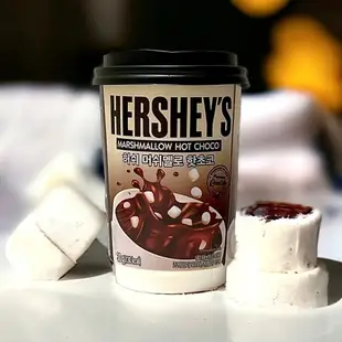 韓國 Hershey's 好時 巧克力可可沖泡粉 30g(杯裝)巧克力粉 棉花糖 雪花可可 可可粉 (7.7折)