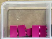 LEGO Parts - Magenta Brick 1 x 2 - No 3004 - QTY 5