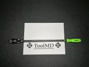 Snap-on Tools NEW GREEN 3/8" Drive Hard Extra-Long Flex Head Ratchet FHLLFD80