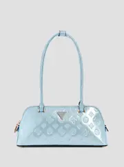 GUESS Women's Light Blue Arnela Shoulder Bag