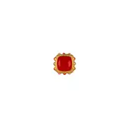 VALERE RED JADE CORDELIA RING MULTI