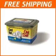 Lightweight 10ft Old Salt Cast Net with 3/8" Mono Mesh - Perfect for All Anglers