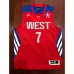 NBA 火箭隊JEREMY LIN 林書豪 2013 ALL-STAR明星賽愛迪達ADIDAS球衣#7