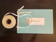 5/8" X 20yds Lt. Champagne #1811 Double Face Satin, Papillion Ribbon