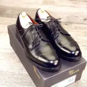 * NIB * $375 Allen Edmonds MEMPHIS 11 D Black * add $15 new Trees