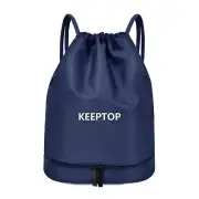 Waterproof Drawstring swim Bag Sackpack Backpack,Dry Wet Depart,Swimming Gym ...