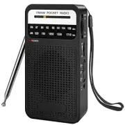 Portable Radio AM FM Goodes Transistor Radio with Loud Speaker Headphone Jack