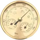 130MM Mechanical Thermometer Hygrometer Barometer No Batteries Required