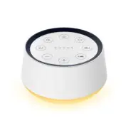 Brown Noise Sound Machine with 30 Soothing Sounds 12 Colors Night Light White...