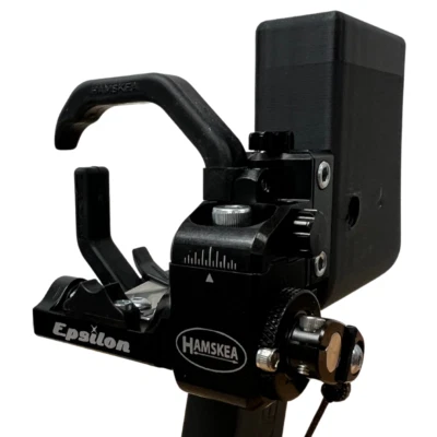 Hamskea V2 Epsilon Arrow Rest Black - Right Hand or Left Hand