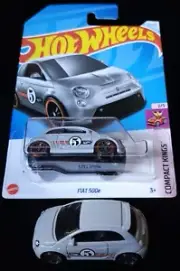 Hot Wheels FIAT 500e Hot Wheels Compact Kings 2/5 - Lot of 2