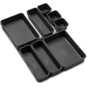 Made Smart Value 8-Piece Interlocking Bin Pack - Granite | VALUE COLLECTION |