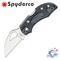 在飛比找蝦皮商城優惠-Spyderco Byrd Robin 2知更鳥2代黑FRN