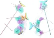 1 Set Headband Head Band Headbands Sequin Headband Hair Headband Mermaid Accessories Mermaid Tail Costume for Women Mermaid Wall Decoration Mermaid Hair Plastic