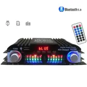 4 Channel Car Amplifier Mini HiFi Digital Stereo Audio Bass Power Amp Device USA