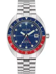 Bulova 96B405 Oceanographer Automatic Mens Watch 41mm 20ATM