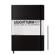 Leuchtturm1917 Agenda Notebook Master A4 Lined - Black