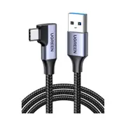 UGREEN 90° USB-A to USB-C Cable - 3A Fast Charge