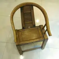 在飛比找蝦皮購物優惠-二手 古董木製太師椅