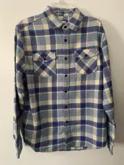 KATIN Men's VINCENT Flannel Wool Shirt Size L NWT