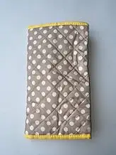 Labymos 2Pcs 10 Grids Underwear Sock PES Drawer Storage Bag Organizer Wardrobe Box
