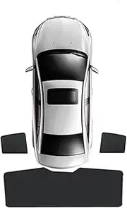 [Nwtsibw] Car Window Shade for Mondeo Mk IV Iv 3rd Gen 2008~2014 Protection Shield Blocking Window Sunshade Privacy Side Shading Car Sun Shades(3PCS)