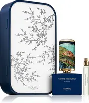 Floraïku Flowers Turn Purple Set Unisex Eau De Parfum 50 Ml + Eau De Parfum 10 Ml + Perfume Case + 2 X Lid