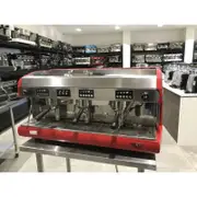 Cheap Red 3 Group Wega Polaris Commercial Coffee Machine