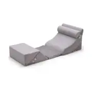 6 Pcs Adjustable Wedge Pillow Set With Machine Washable Cover