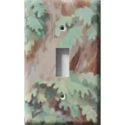 SnazzySwitch Leaves Over Trunk Decorative Light Switch Plate Cover