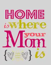 Home sweet home Quote/Canvas Print wall home Decor choose your size