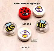 New LEGO Bugs Insects Bees Ladybug BRAND NEW Baby Bees Lot of 5 Assorted as Seen