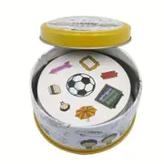 Board game Basic English Toys Iron Box 55 card Fun Family Child Board Puzzle Game Holidays Camping Tin Box Birthday