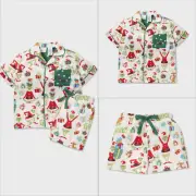 Peter Alexander Kids Christmas Grinch Shortie Pyjama Set Various Sizes NWT