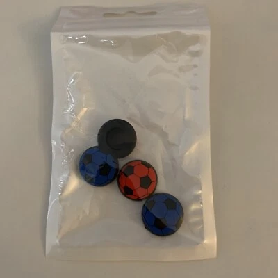 PS5 - Soccer - Themed thumb stick grips - for controller - Red And Blue Color