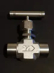 Superlok SS316 1/2" FNPT, REGULATING STEM, BAR HANDLE, 5000 PSI