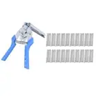 1pc Plier Tool and 600pcs M Clips Chicken Mesh Cage Wire Fencing4266