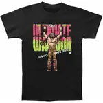 百搭百搭男士 T 恤傳奇 WWE ULTIMATE WARRIOR ALWAYS BELIEVE 100% 棉 1093