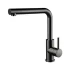 Belling Design Collection Squareline Pull-Out Mixer Tap Gun Metal Finish