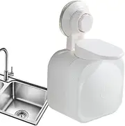Manual Soap Dispenser | Wall-Mounted Hand Detergent Dispenser,Refillable Soap Dispenser Pump, Creative Manual Soap Containers with Suction Cup for Kitchen Shower Hotel
