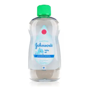 Johnson's 蘆薈滋養 嬰兒潤膚油 嬰兒油 500ml 原味 嬌生 【DDBS】