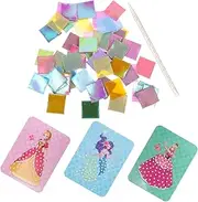 UPKOCH Unfinished Princess Dress up Toys Boys and Girls Drawing Kit DIY Stitchwork Toy for Creative Play for Boy Girl