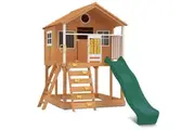 Lifespan Kids Warrigal Cubby House with 2.2m Green Slide