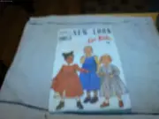 New Look Pattern 6660 Toddler Dress or Jumper Size 1/2- 1- 2- 3- 4