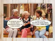 Golden Girls Postcard Dorothy Blanche Rose Betty White Video Camera 3 Dates New